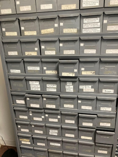 American standard Briggs central brass rebuild faucet parts cabinet not included contents only