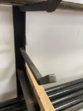 shelf system for holding pipe bring tools to disassemble