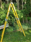 articulating steel ladder