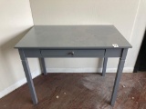 one Drawer Desk 38 inches wide 23 inches deep 30 inches tall