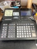 Casio electronic cash register with manual