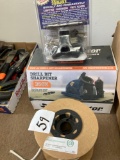 drill bit sharpener stop floor squeak to wall cotton piping