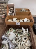 antique porcelain handles knobs etc.