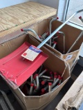 New old stock snow scoop snow shovels two boxes