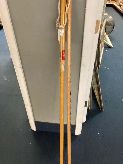 summit Metropark hiking sticks badges 1973