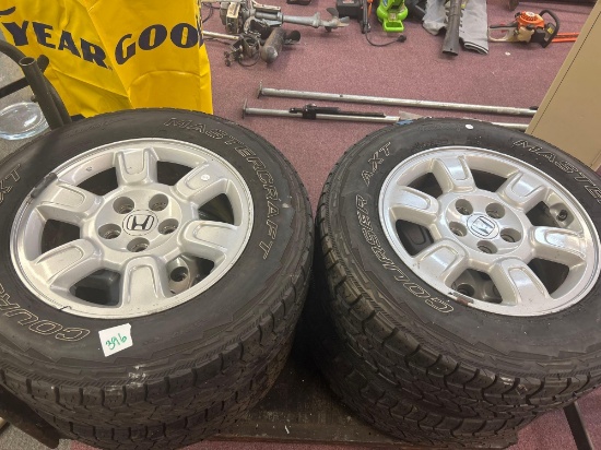 4 Honda master craft wheels