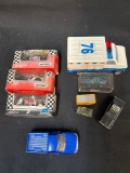 Matchbox Cars in Box and Other Toy Cars