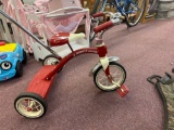 radio flyer pedal and push kids bike