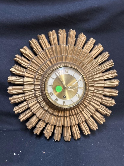 8 Day Gold Clock made in Germany