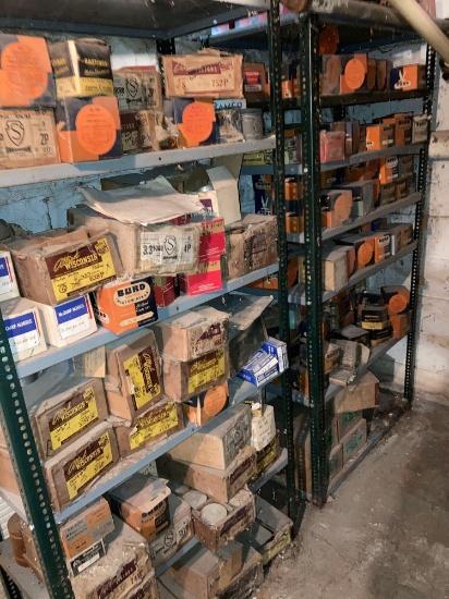 large quantity of vintage car parts