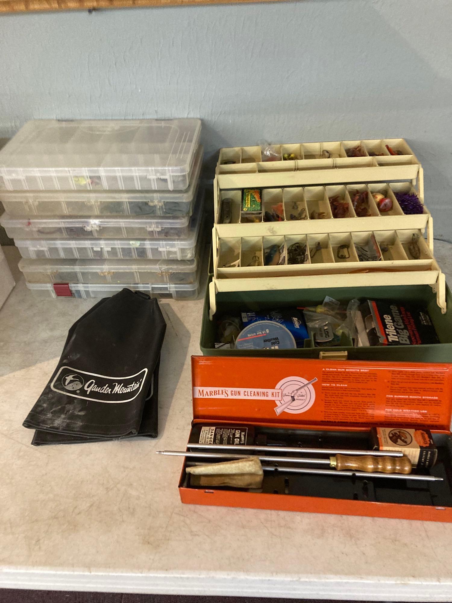 Tacklebox gun cleaning kit