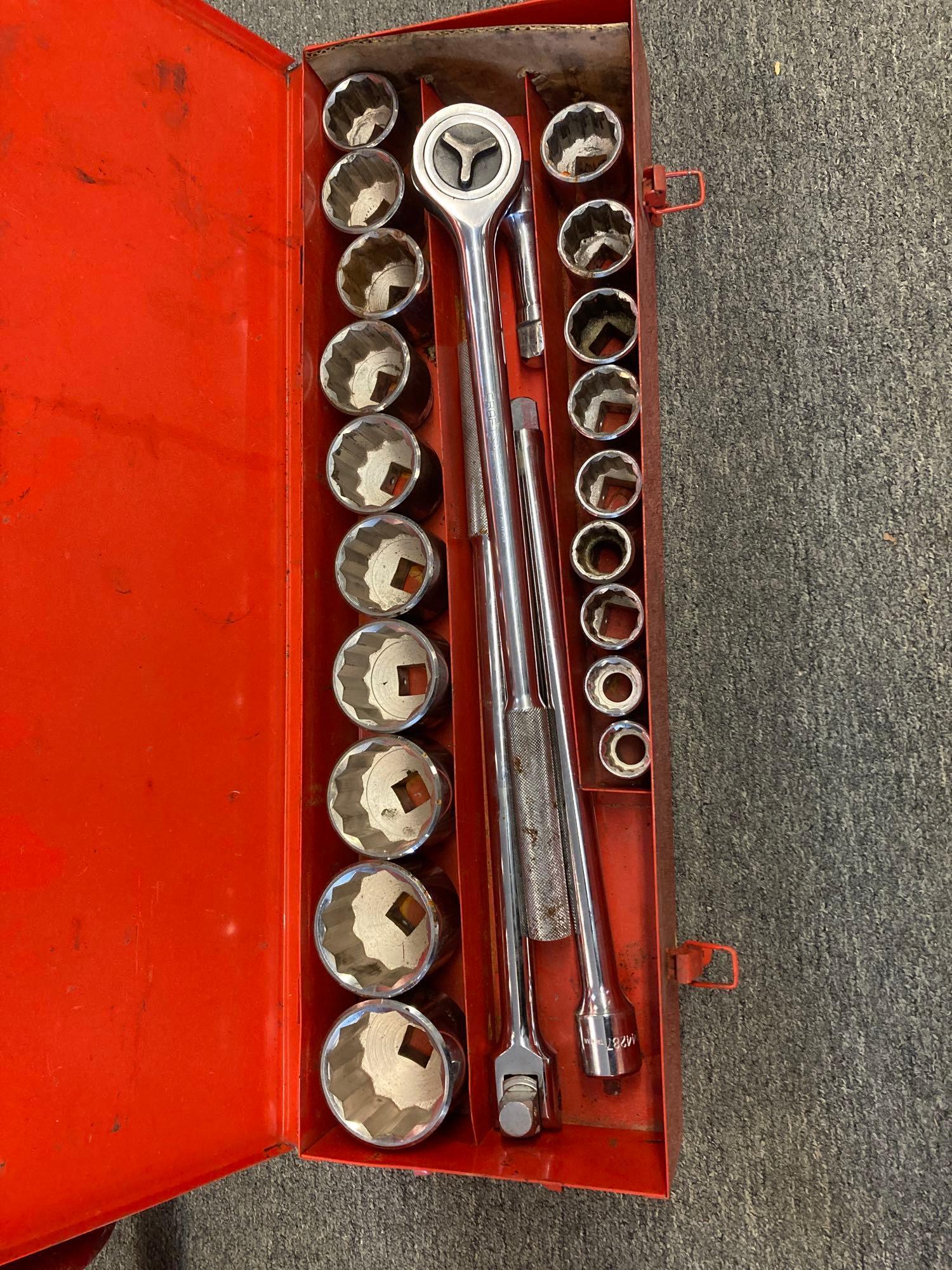 craftsman threequarter drive socket set Proxibid