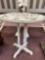 shabby chic, round, occasional table, Sharptop