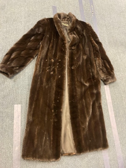 Weiss Black Mink Coat