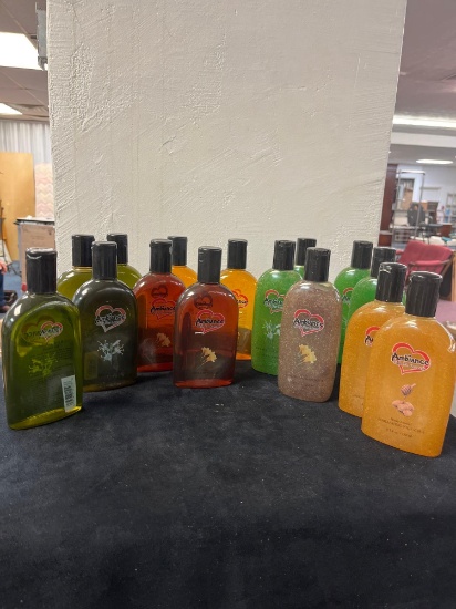 15 Bottles of Ambiance Body wash scub