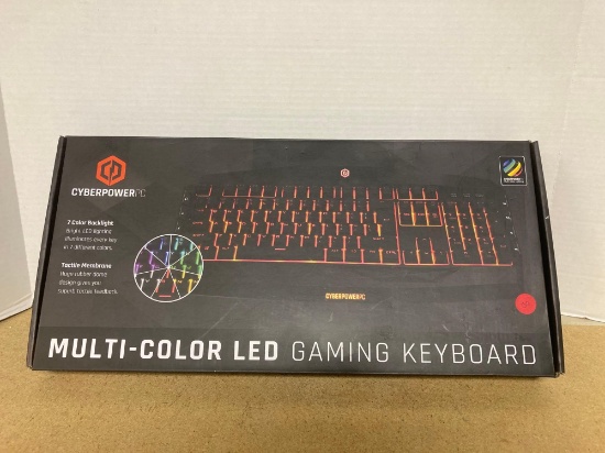 Cyberpower PC Multi-Power LED Gaming Keyboard