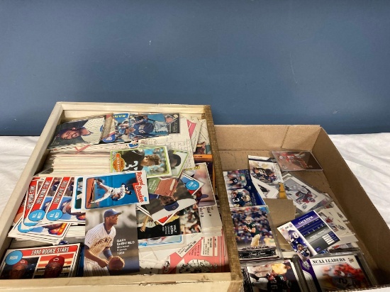 Baseball and football cards