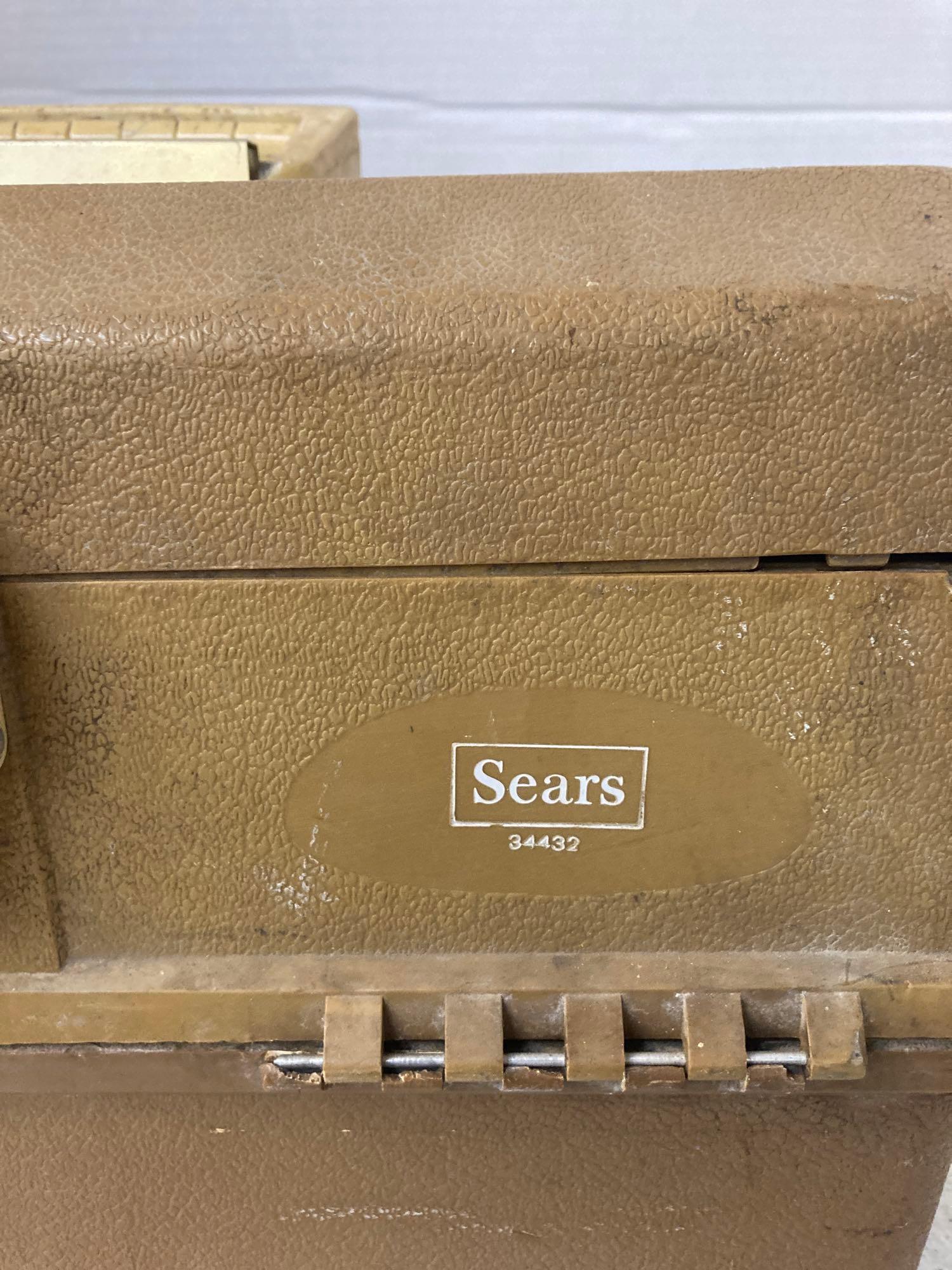 Vintage Sears tackle box