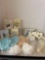 Mixed lot of ladies body soap brushes caches and mini frames