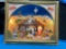 L vintage Christmas noma lites nativity scene 29 inches wide 24 inches tall