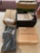 Smoke alarm food sealing system picture frame set backup camera and keyboard all in boxes