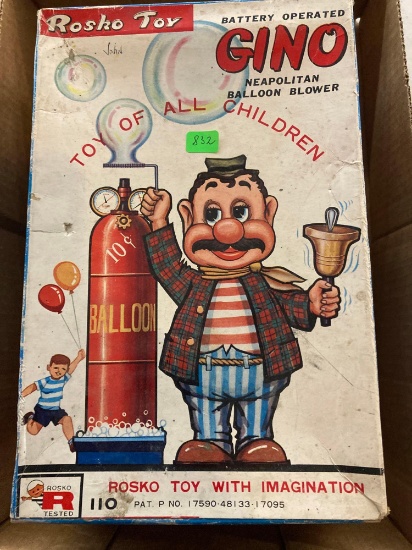 Roshko battery operated Gino Neapolitan balloon blower