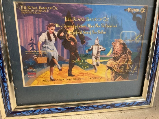 wizard of Oz collectors edition prints placemats Royal Bank