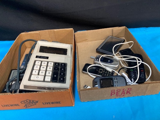 cell phones adding machines