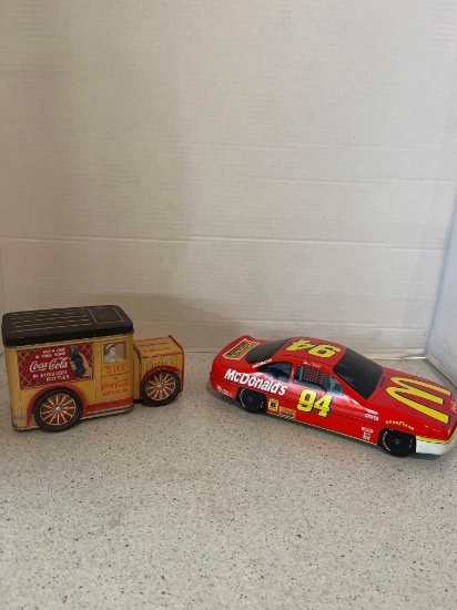pair of VHS car rewinders pair of tin cars mixed lot of Micro Machine like cars and more see