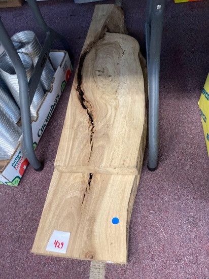 Two large slabs of wood