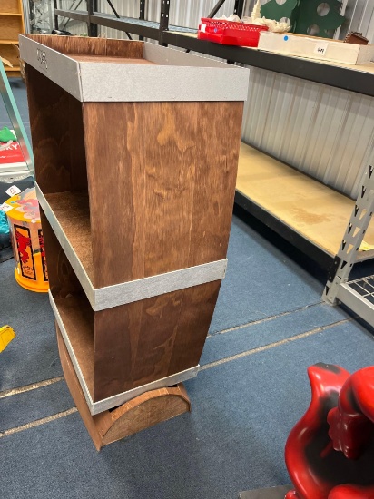 1924 Whiskey display stand 36 inches tall