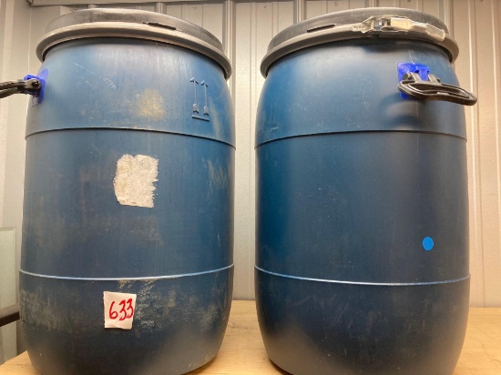 plastic storage drums with locking lids