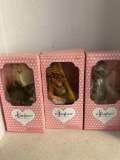 3 Effanbee wizard of Oz dolls mint in boxes
