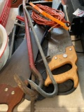 Saws tools tar paper