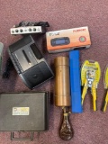 wire and cable stripper is brand new Sony cd player flask etc.