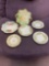 Antique French Limoges and German hand painted plates
