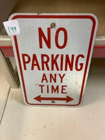 no parking anytime sign