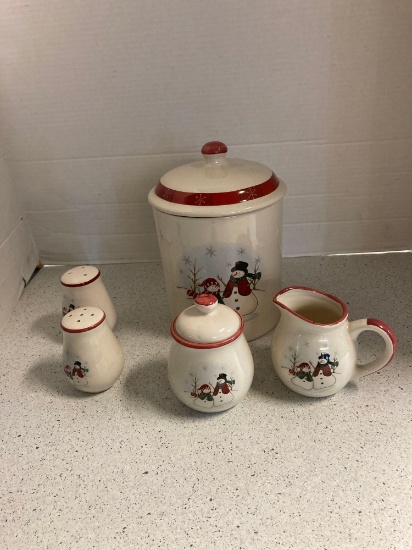 Royal Seasons Snowmen Stoneware