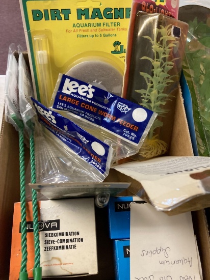 New old stock aquarium items