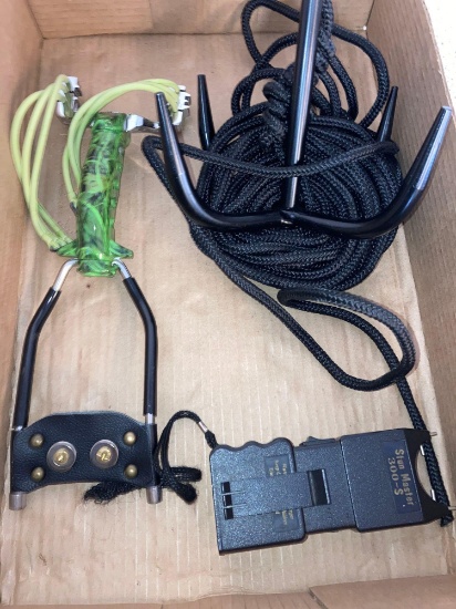 grappling hook slingshot stunt master stun gun