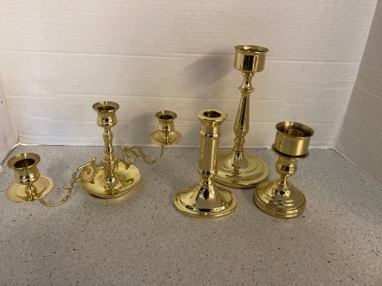 Baldwin brass candlesticks