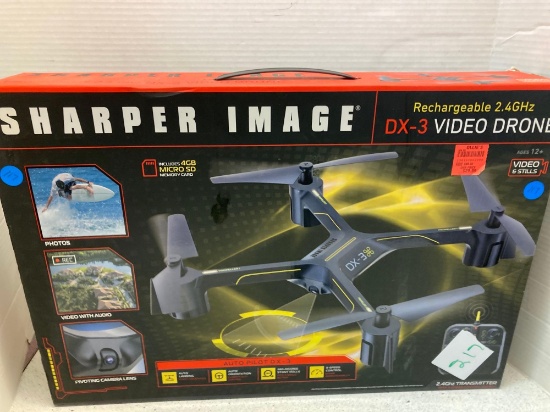 sharper image drone open box