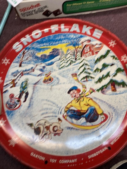SNO-FLAKE sled GARTON Toy Company