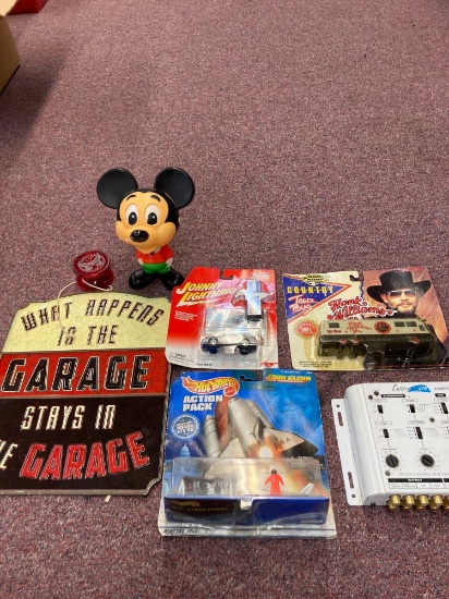 Garage sign die cast cars etc