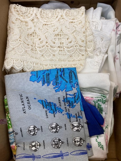 Box of linens