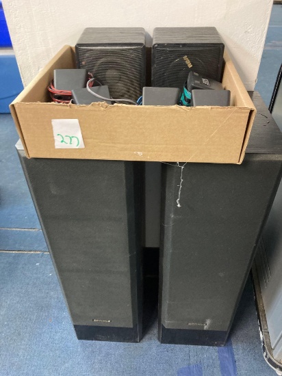 Optimus Speaker Set 2 mains and tweeters.