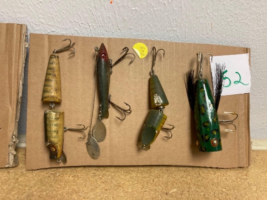 Vintage fishing lures