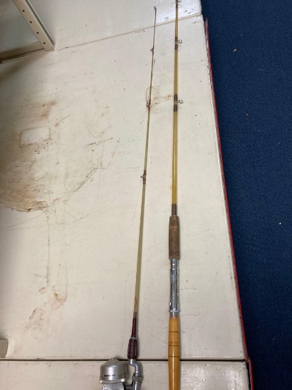 fishing rods and reels