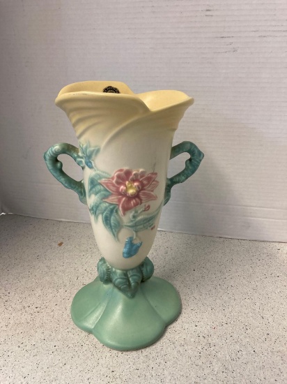 Hull Woodland vase art pottery