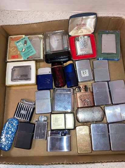 vintage lighter collection